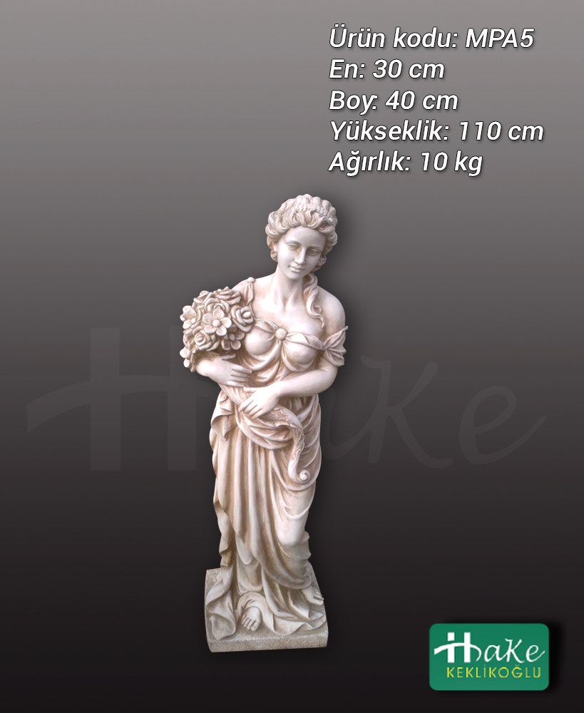 PRENSES HEYKELİ – Bahçe ve Dekoratif Fiberglas Figür